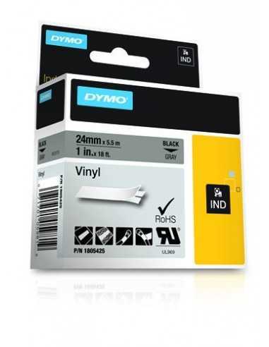 Dymo NASTRO 24MMX 5 5M VINILE NE GR D1 RHINOPRO 1805425 0071701059819 MATERIALE DI CONSUMO