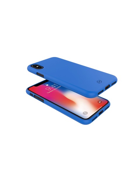 Celly Shock custodia per cellulare 14,7 cm (5.8") Cover Blu Celly Shock custodia per cellulare 14,7 cm (5.8") Cover Blu