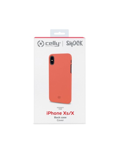 Celly Shock custodia per cellulare 14,7 cm (5.8") Cover Arancione