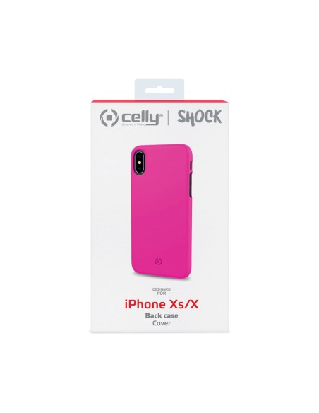 Celly Shock custodia per cellulare 14,7 cm (5.8") Cover Rosa Celly Shock custodia per cellulare 14,7 cm (5.8") Cover Rosa