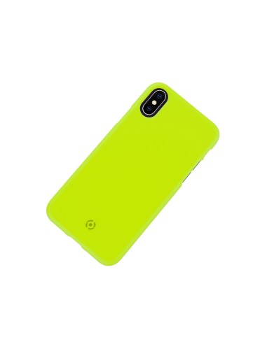 Celly Shock custodia per cellulare 14,7 cm (5.8") Cover Giallo
