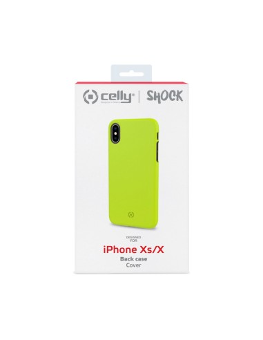 Celly Shock custodia per cellulare 14,7 cm (5.8") Cover Giallo