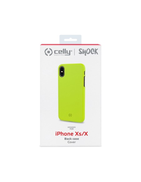 Celly Shock custodia per cellulare 14,7 cm (5.8") Cover Giallo Celly Shock custodia per cellulare 14,7 cm (5.8") Cover Giallo