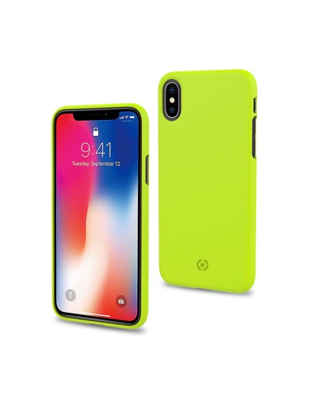 Celly Shock custodia per cellulare 14,7 cm (5.8") Cover Giallo Celly Shock custodia per cellulare 14,7 cm (5.8") Cover Giallo