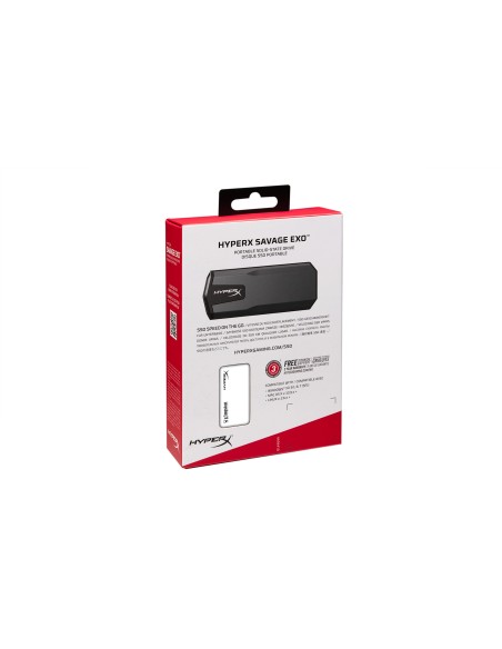 HyperX Savage EXO 960 GB USB tipo A 3.2 Gen 2 (3.1 Gen 2) Nero