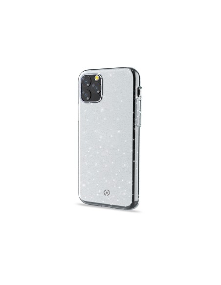 Celly Sparkle custodia per cellulare 14,7 cm (5.8") Cover Trasparente, Bianco Celly Sparkle custodia per cellulare 14,7 cm (5.8") Cover Trasparente, Bianco