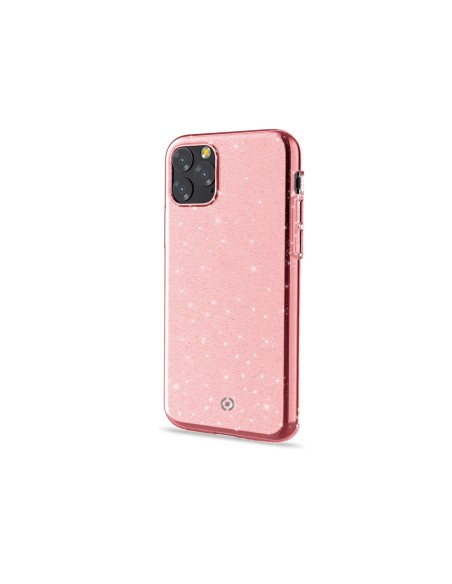 Celly Sparkle custodia per cellulare 14,7 cm (5.8") Cover Rosa, Trasparente Celly Sparkle custodia per cellulare 14,7 cm (5.8") Cover Rosa, Trasparente