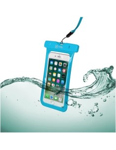 Celly SPLASHBAG18LB custodia per cellulare 14,5 cm (5.7") Custodia a sacchetto Blu