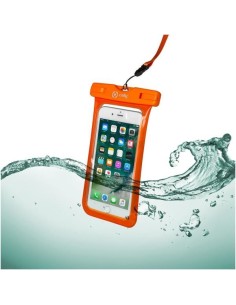 Celly SPLASHBAG18OR custodia per cellulare 15,8 cm (6.2") Custodia a sacchetto Arancione