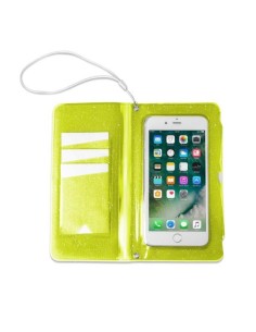Celly Splash custodia per cellulare 15,8 cm (6.2") Custodia a borsellino Giallo