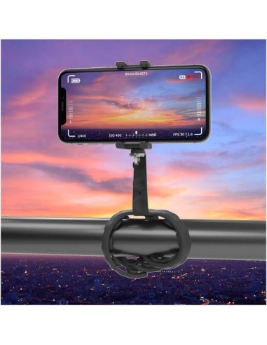 Celly Squiddy treppiede Smartphone fotocamera di azione 6 gamba gambe Nero