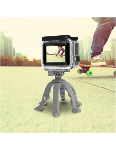 Celly Squiddy treppiede Smartphone fotocamera di azione 6 gamba gambe Grigio