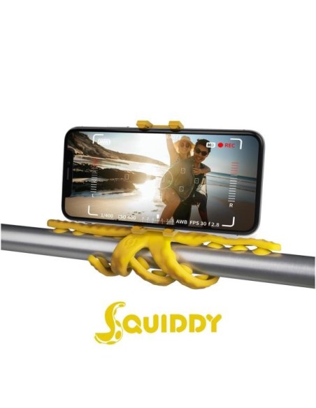 Celly Squiddy treppiede Smartphone fotocamera di azione 6 gamba gambe Giallo