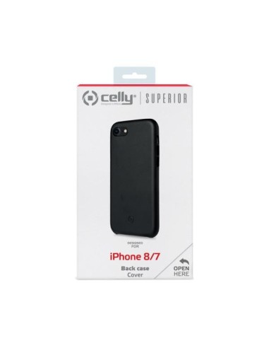 Celly SUPERIOR800BK custodia per cellulare 11,9 cm (4.7") Cover Nero