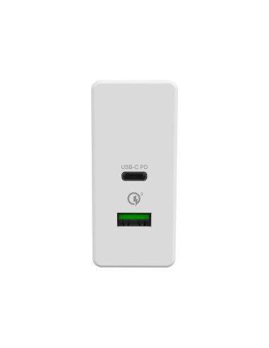 Celly TCUSBC30WWH Caricabatterie per dispositivi mobili Universale Bianco AC Ricarica rapida Interno