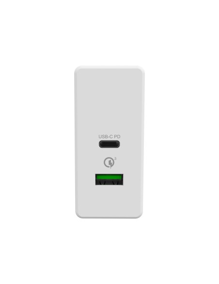 Celly TCUSBC30WWH Caricabatterie per dispositivi mobili Universale Bianco AC Ricarica rapida Interno
