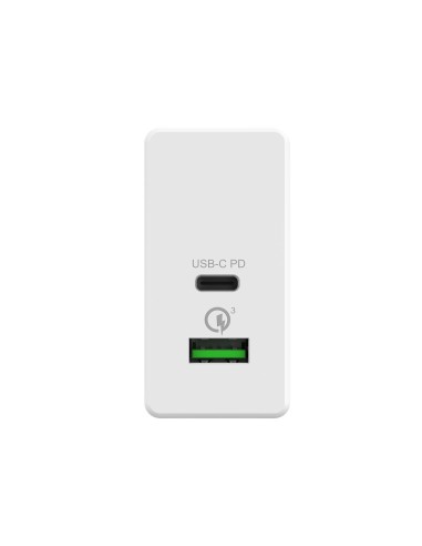 Celly TCUSBC45WWH Caricabatterie per dispositivi mobili Universale Bianco AC Ricarica rapida Interno