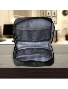 Celly Travelbag Borsetta da viaggio Nero Tessuto 2