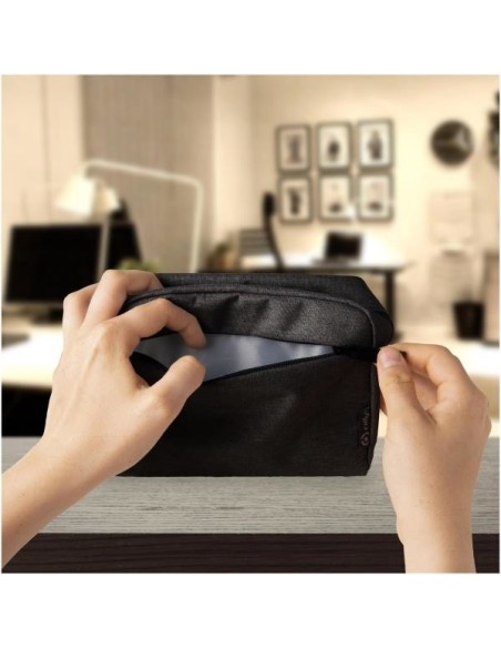 Celly Travelbag Borsetta da viaggio Nero Tessuto