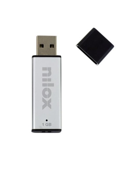 Nilox U2NIL1BL002 unità flash USB 1 GB USB tipo A 2.0 Argento