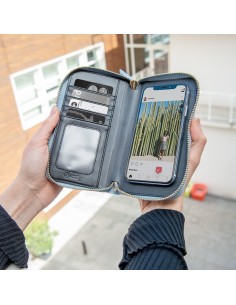 Celly VENERELB custodia per cellulare 16,5 cm (6.5") Custodia a borsellino Blu 2