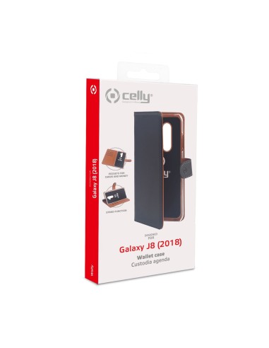 Celly WALLY custodia per cellulare Custodia a borsellino Nero