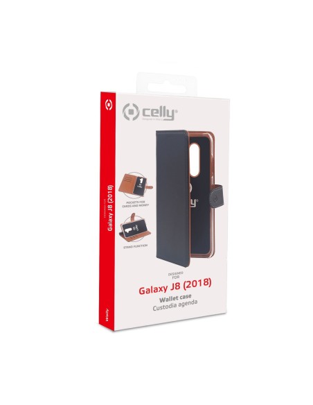 Celly WALLY custodia per cellulare Custodia a borsellino Nero