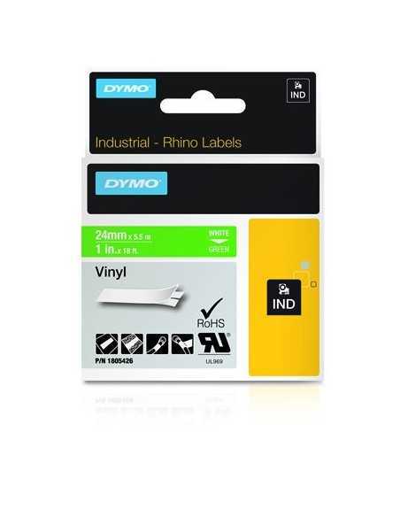 Dymo NASTRO 24MMX 5 5M VINILE BI VE D1 RHINOPRO 1805426 0071701059826 MATERIALE DI CONSUMO
