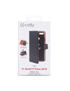 Celly WALLY custodia per cellulare Custodia a borsellino Nero