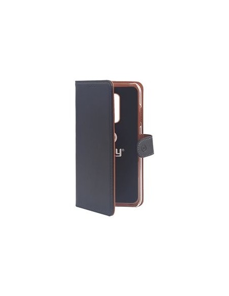 Celly WALLY834 custodia per cellulare 16,3 cm (6.4") Custodia flip a libro Nero