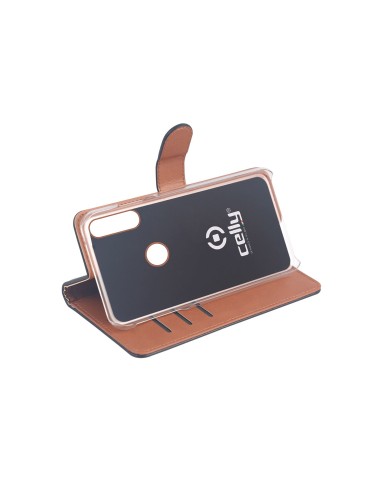 Celly Wally custodia per cellulare 15,5 cm (6.09") Custodia a libro Nero
