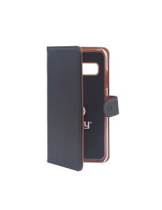 Celly WALLY890 custodia per cellulare 15,5 cm (6.1") Custodia a borsellino Nero, Marrone