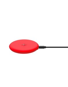 Celly WLFASTFEELRD Caricabatterie per dispositivi mobili Smartphone Rosso USB Carica wireless Ricarica rapida Interno