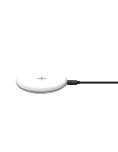 Celly WLFASTFEELWH Caricabatterie per dispositivi mobili Smartphone Bianco USB Carica wireless Ricarica rapida Interno