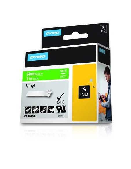 Dymo NASTRO 24MMX 5 5M VINILE BI VE D1 RHINOPRO 1805426 0071701059826 MATERIALE DI CONSUMO