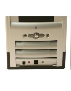 Nilox 01PC302515002 computer case Midi Tower Grigio 500 W 2