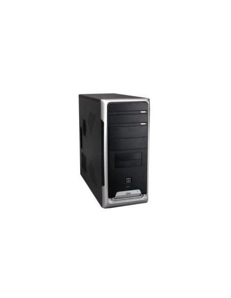 Nilox 01PC349515002 computer case Midi Tower Nero, Argento 500 W