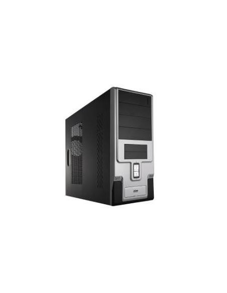 Nilox 01SK335514504 computer case Midi Tower Nero, Argento 450 W