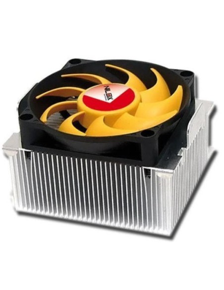 Nilox 03NX027815001 sistema di raffreddamento per computer Processore Refrigeratore Alluminio, Nero, Giallo