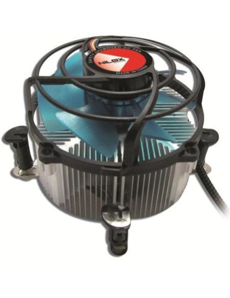 Nilox 03NX029835001 sistema di raffreddamento per computer Processore Refrigeratore Alluminio, Nero, Blu