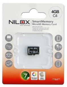 Nilox 4GB microSD Classe 4