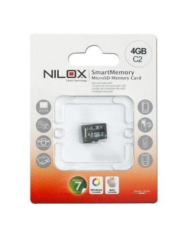 Nilox 4GB microSD Classe 2