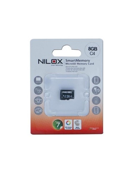 Nilox 8GB microSD Classe 4
