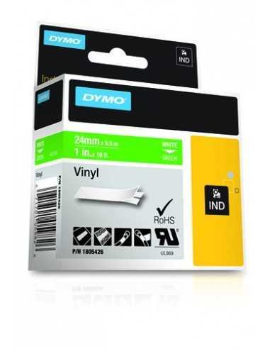 Dymo NASTRO 24MMX 5 5M VINILE BI VE D1 RHINOPRO 1805426 0071701059826 MATERIALE DI CONSUMO