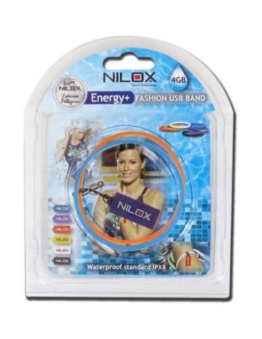 Nilox 4GB Energy Pendrive unità flash USB USB tipo A 2.0 Viola