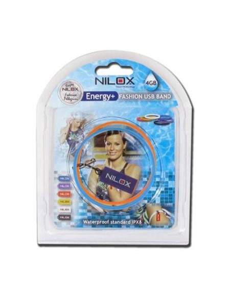 Nilox 4GB Energy Pendrive unità flash USB USB tipo A 2.0 Viola