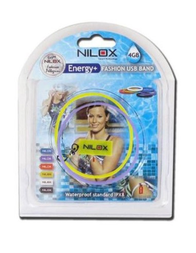 Nilox 4GB Energy Pendrive unità flash USB USB tipo A 2.0 Giallo