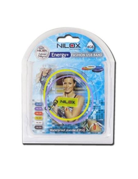 Nilox 4GB Energy Pendrive unità flash USB USB tipo A 2.0 Giallo