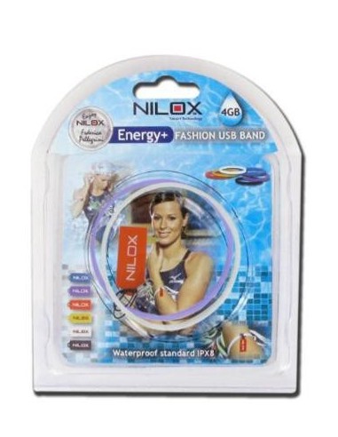 Nilox 4GB Energy Pendrive unità flash USB USB tipo A 2.0 Arancione