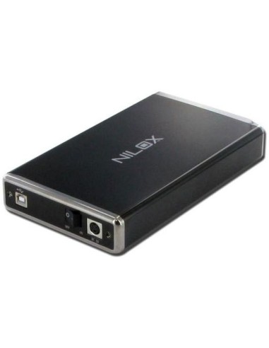 Nilox 06NX603504001 contenitore di unità di archiviazione Nero 3.5"